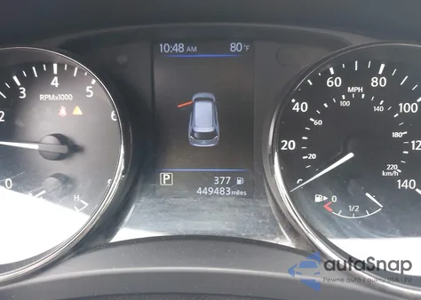 2019 Nissan Rogue Sv из США, поврежденный, VIN KNMAT2MT6KP501383